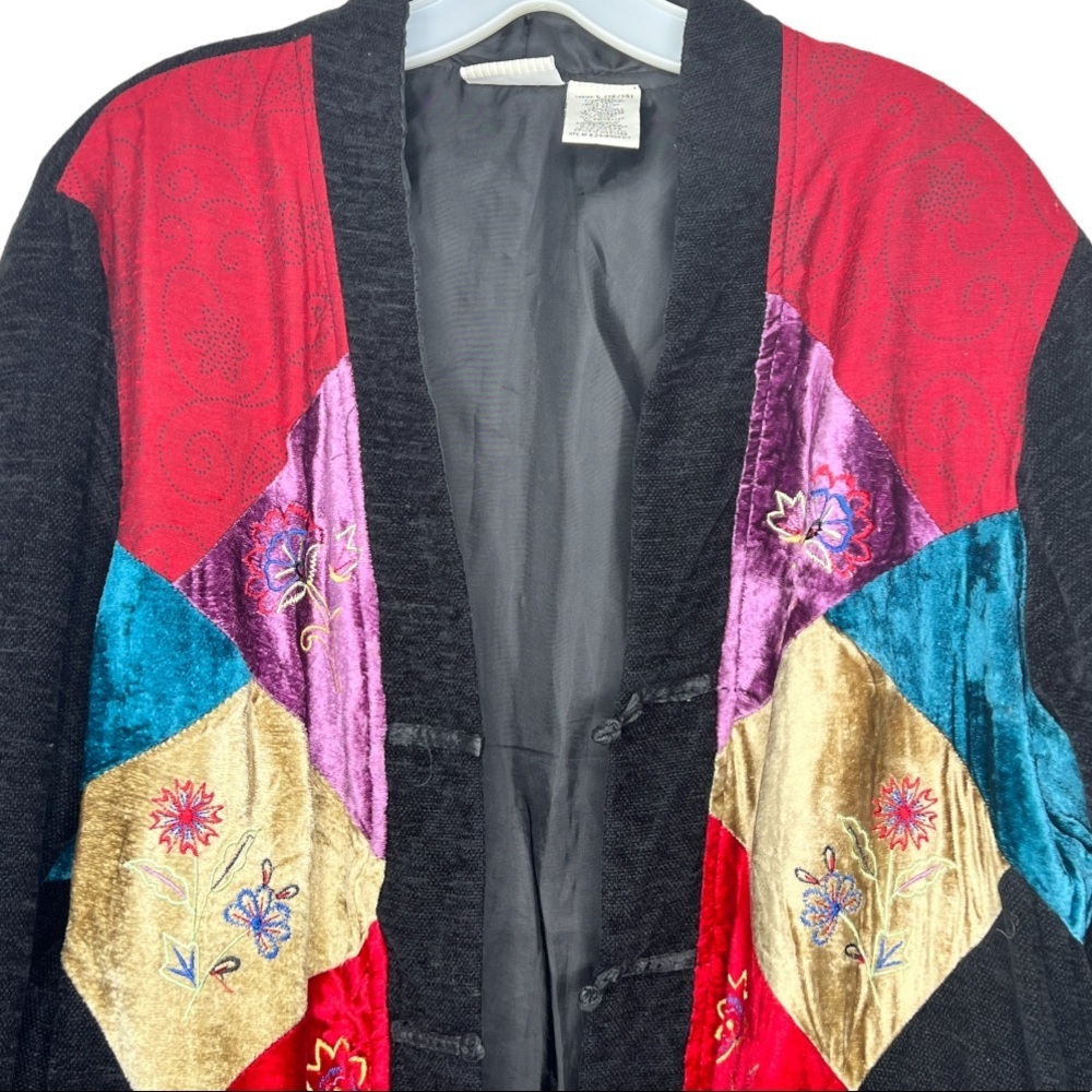 Vintage White Stag Patchwork Jacket - image 2